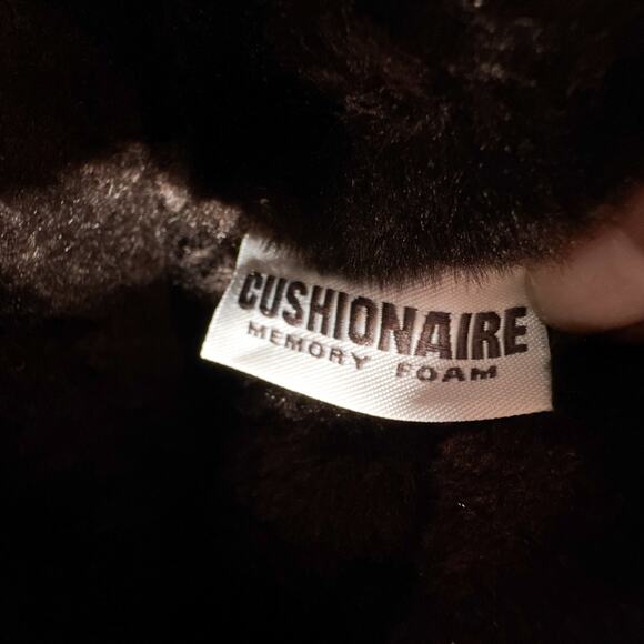 Cushionaire Taupe Suede Platform Boots 6.5W Memory Foam Cozy - Picture 10 of 13